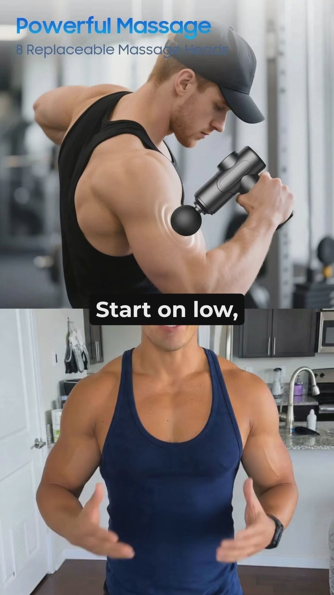 Pistola massaggiante